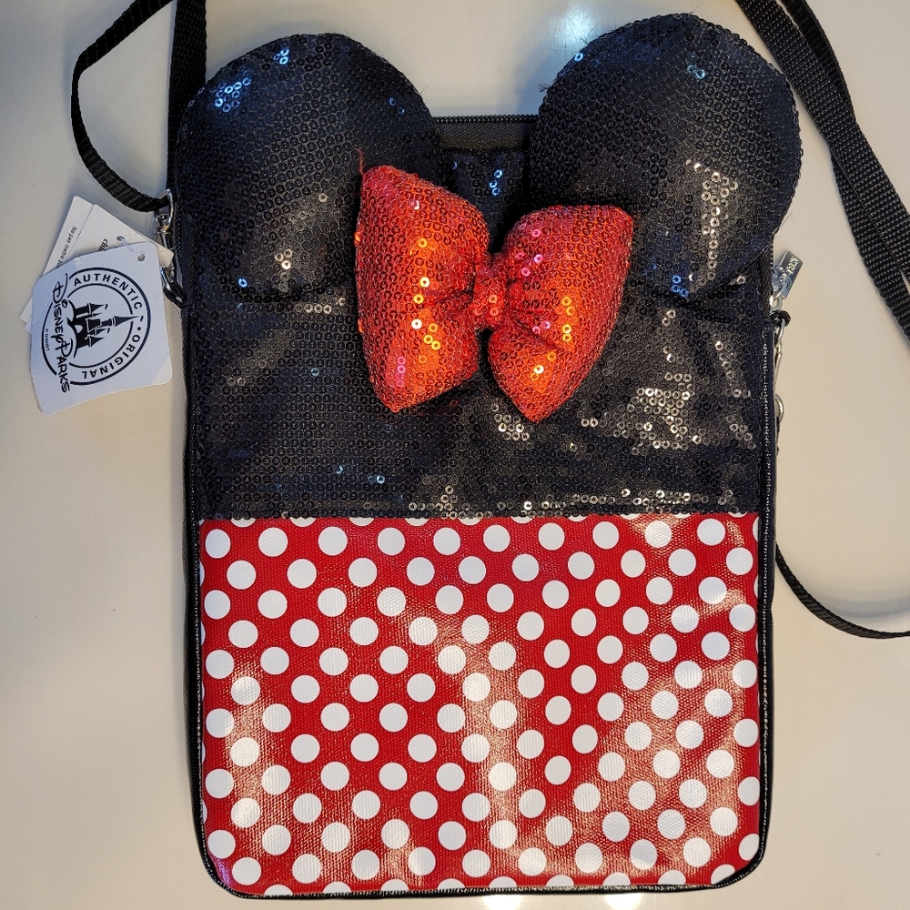 MINNIE MOUSE Slim Purse / or tablet case DISNEY PARKS